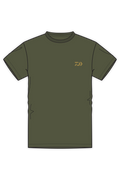 Camiseta con el logo y estampado de lubina roja D-Vec
